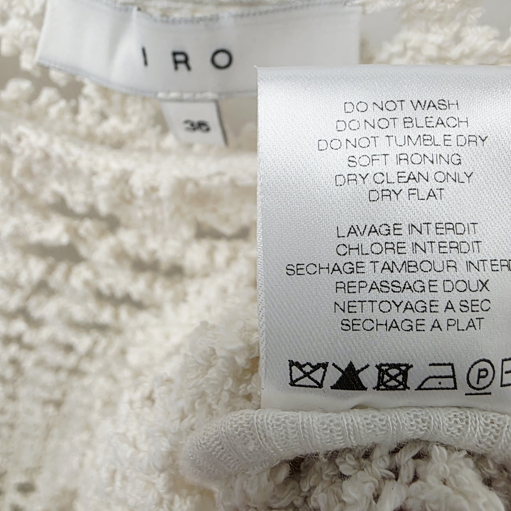 IRO Ivory Open-Knit Top - Picture 8 of 9